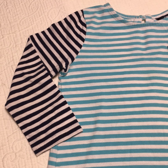 2T (3/$20) Chaps Striped Dress - Picture 4 of 13